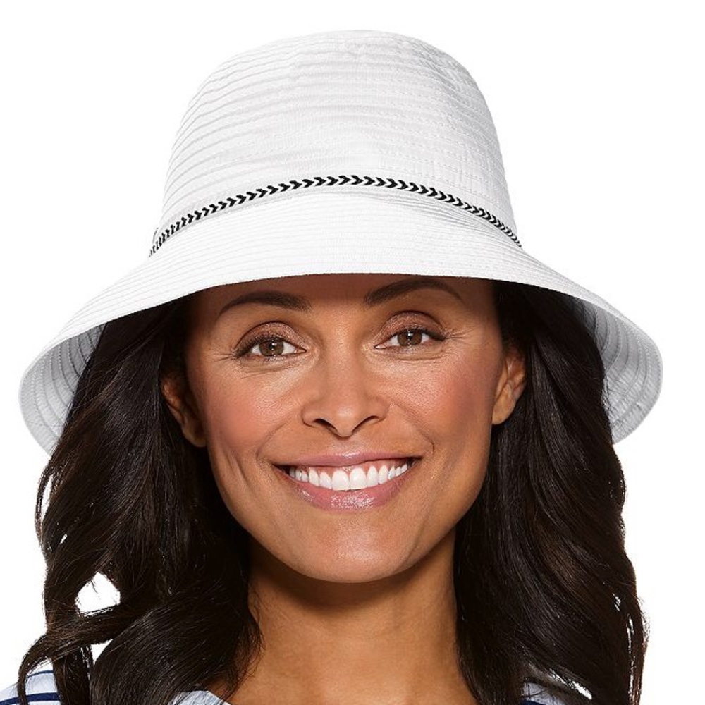 Coolibar Audrey Ribbon Compact Hat UPF 50